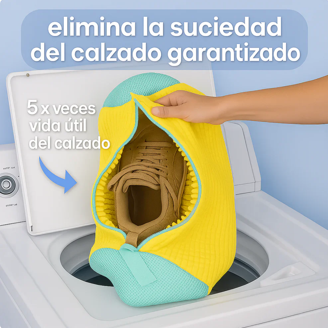 Bolsa lavado de zapatillas